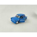 Welly Trabant P50 / P60 model 1:34 modrý
